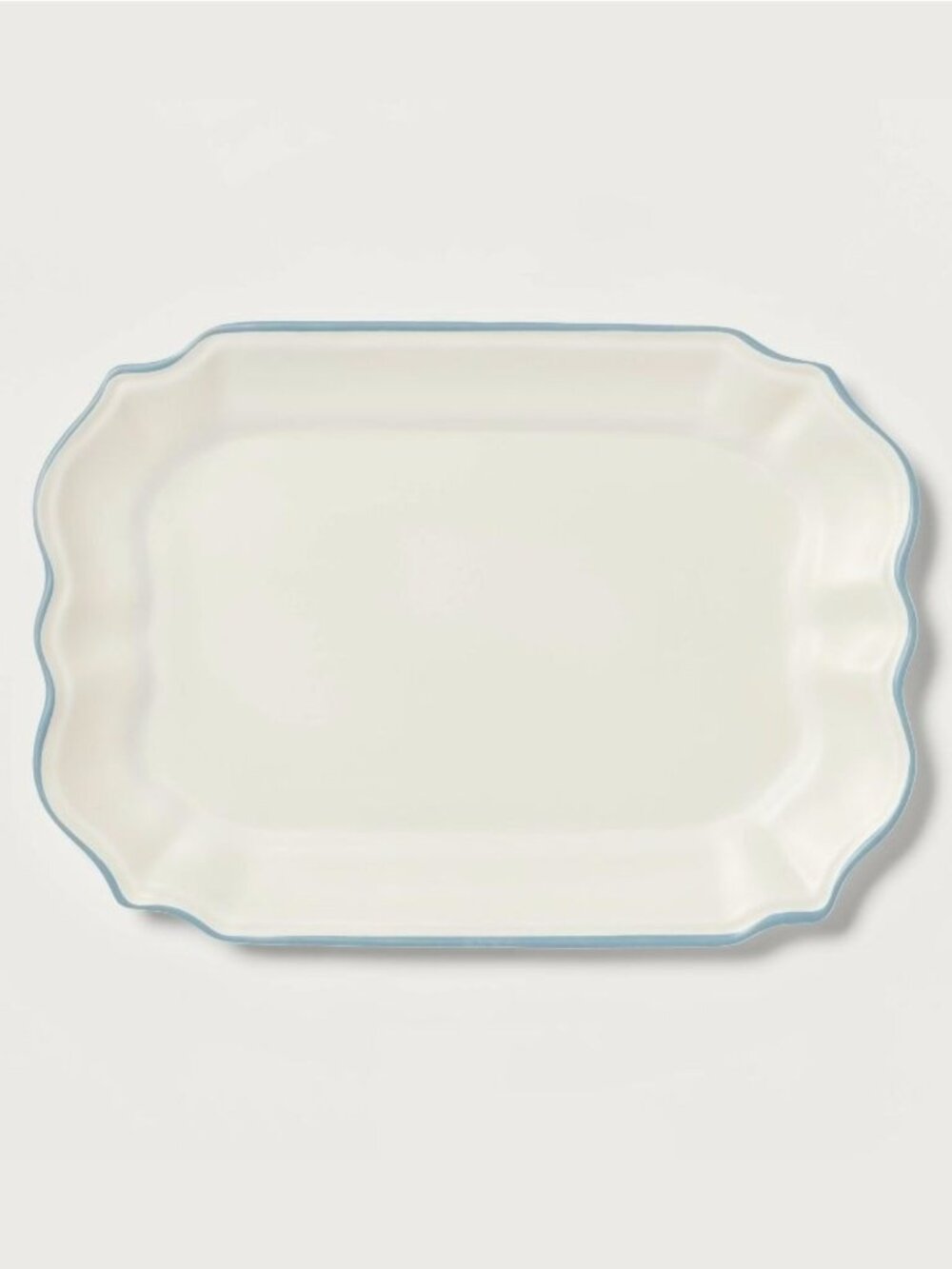 Melamine Rectangular Serving Platter Blue‎ - Threshold Studio McGee, Target 2022